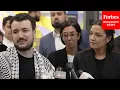 Download Lagu BREAKING: Mahmoud Khalil Holds Press Gaggle With AOC After Being Released From Immigration Detention