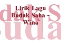 Download Lagu Lirik Lagu Budak Saha   Wina