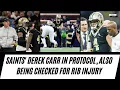 Saints Derek Carr in protocol also being checked for rib injury NY Sports News