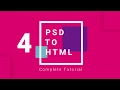 PSD to HTML Convert Step by Step Tutorial - 4