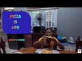 Saturday Relaxing and Enjoying Myles Pizza