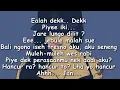 Lagu NDX AKA (KAU TERCIPTA BUKAN UNTUKKU)