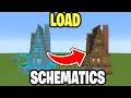 How To Download Import Schematics In Minecraft Litematica - Tutorial