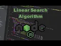 How to Code Linear Search Node js