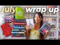 I read 19 books in July let s talk about it READING WRAP UP