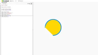 Trinket Python Turtle Lesson Draw Partially Filled Circles