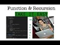 Function and Recursion Explained In Nepali Chapter - 4 Dynamic PT