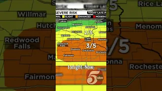 Forecast First Alert Severe weather risk Monday afternoon hail and tornadoes possible
