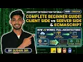JavaScript Introduction Tutorial Client Side vs Server Side ECMAScript Explained Sudhir Sir