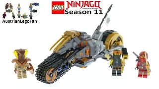 Lego Ninjago 70672 Cole´s Dirt Bike Speed Build