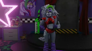 Fnaf Roxanne wolf test animation Blender