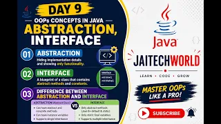 Day 9 Java Abstraction Interface Explained in Tamil Abstract Class vs Interface