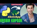 Ranbir Kapoor Using Python Sketchpy Code Python Programming Hub