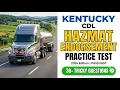 Master The Kentucky CDL Hazmat Practice Test Today And Pass The 2026 Exam On The First Try