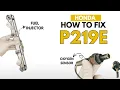Honda Fixing P219E Engine Code with 2 methods