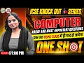 Array in Java Class 10 ICSE Most Important Ques in 1 Shot ICSE Connect