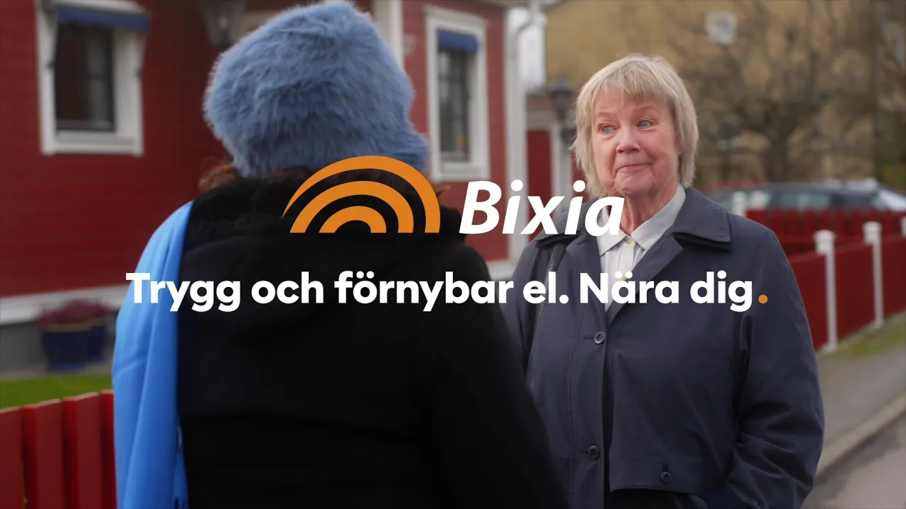 Bixia — Bixia — Trygg och förnybar el. Nära dig. (YouTube video ad)