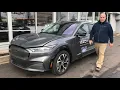 Ford All Electric Mach E interior and exterior