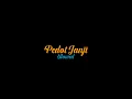 Download Lagu PEDOT JANJI slowed