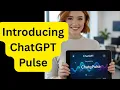 Introducing ChatGPT Pulse A Proactive Assistant