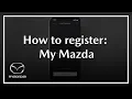 MyMazda How to register