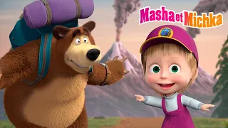 🥾🏕️ Pourquoi entend-on un écho dans les montagnes ? 🌋😲 Collection d'épisodes 👱‍♀️🐻 Masha et Michka