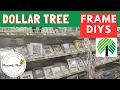 Genius DIYS with Dollar Tree Frames Frame Hacks Budget Crafts