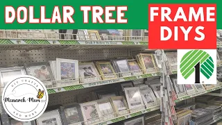 Genius DIYS with Dollar Tree Frames Frame Hacks Budget Crafts