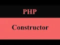 constructor in php phpstarters