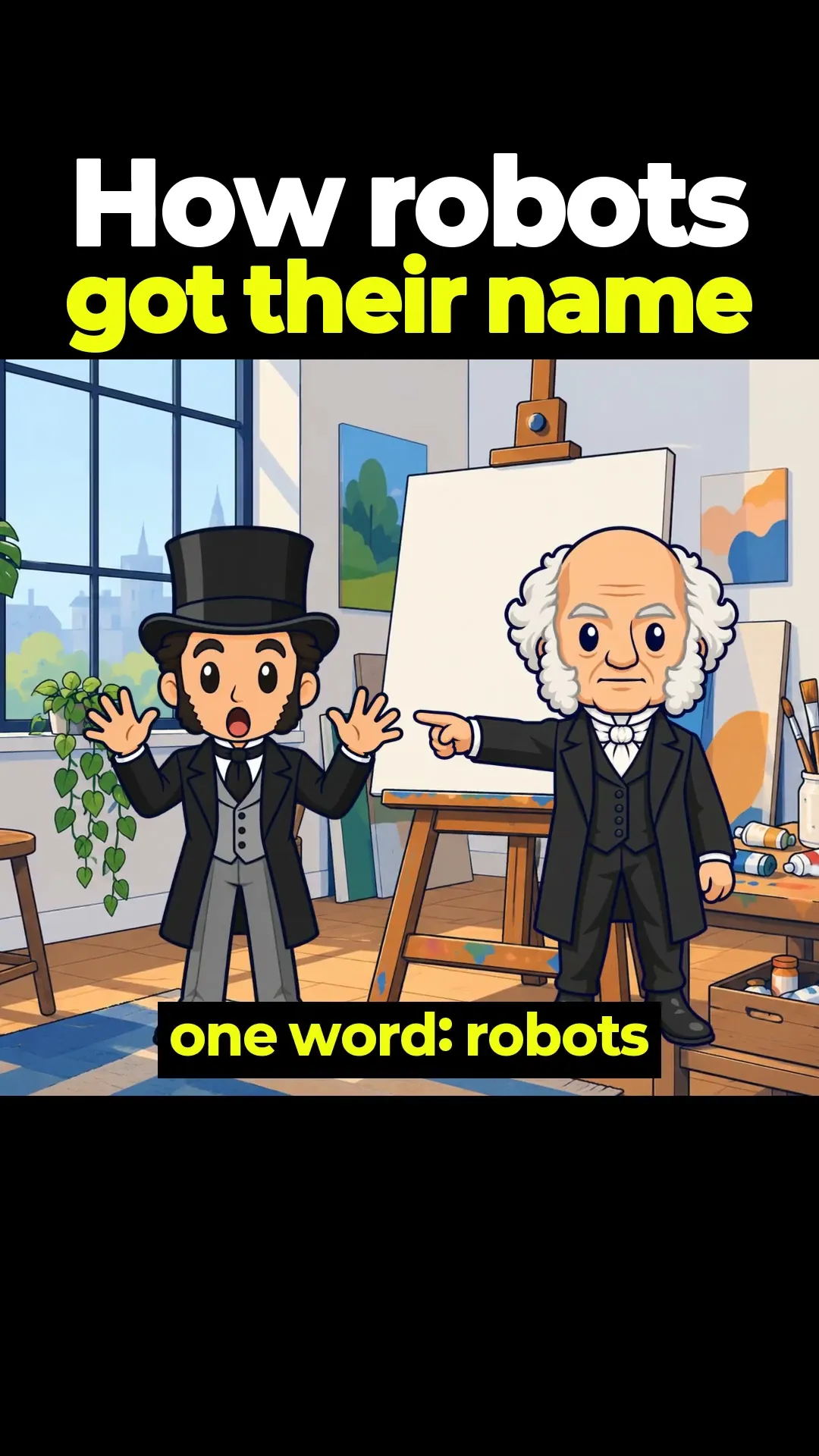 How robots got their name #shorts