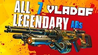 Borderlands 3 - Every Legendary Vladof AR