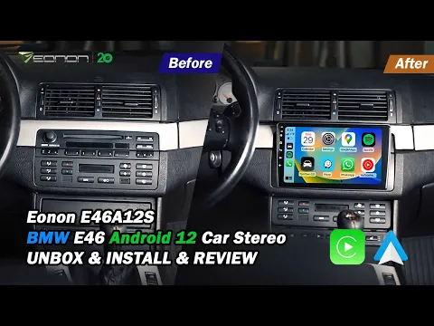 Download MP3 BMW E46 Installation Guide for Eonon Android 12 Car Stereo | Apple CarPlay \u0026 Android Auto | E46A12S