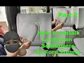 How to install the LUCKYMAN Front Seat Covers for 2017-2020 F150 F250 F350 Superduty Tremor Part 2
