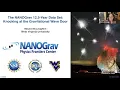 The NANOGrav 12 5-Year Data Set - Maura McLaughlin