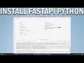 How To Install FastAPI in VS Code Set Up Run Your First API
