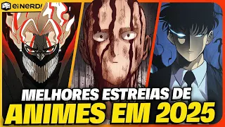 OS MELHORES ANIMES MAIS ESPERADOS DE 2025: CONFIRA A LISTA COMPLETA!