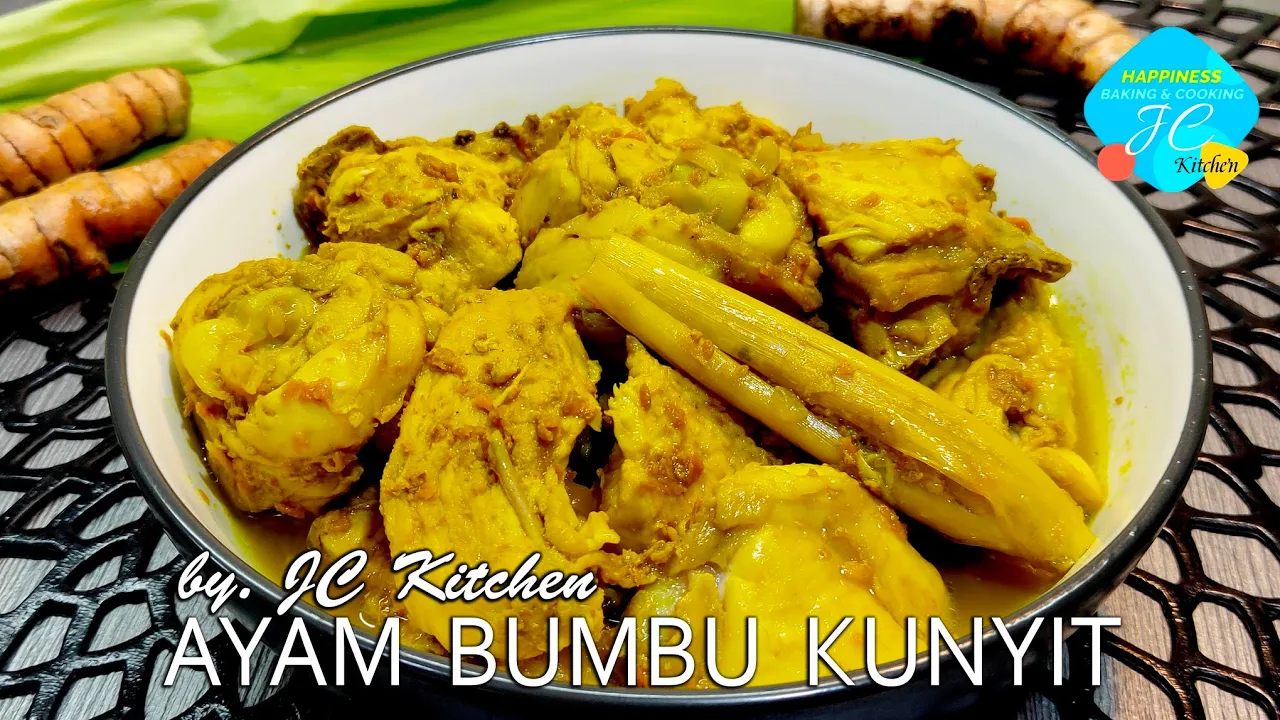 Ayam Goreng Kunyit Mudah Dimasak & Sedap Dimakan