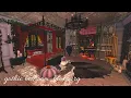 Bloxburg DARK ACADEMIA GOTHIC bedroom speedbuild build ideas roblox