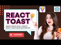 React Fox Toast in Action Easy Toast Notifications in React js