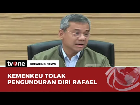 Tok! Kemenkeu Tolak Pengunduran Diri Rafael Alun Trisambodo