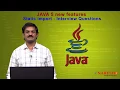 JAVA 5 New Features Static Import Interview Questions Part1 Core Java Tutorials Mr HariKrishna
