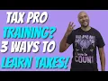 Training for tax professionals - how to prepare taxes THFTP