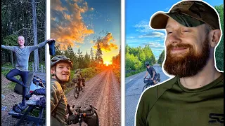 1.600 km zum Polarkreis Teil 1! Endlich wieder ENTSPANNTES Bikepacking | Fritz Meinecke reagiert