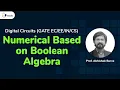 Solving the Boolean Algebra Numericals Digital Circuits Logic For GATE