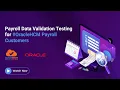 Payroll Data Validation Testing for Payroll Customers - CloudTestr