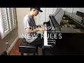 Download Lagu Dua Lipa - New Rules (Piano Cover)