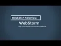 WebStorm Creating a Sample Node js Project