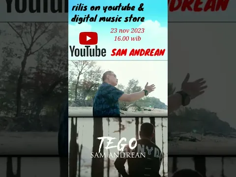 halo semua..... SAM ANDREAN rilis singgle terbaru ni.... jangan lupa bantu subscribe