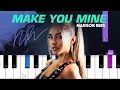 Download Lagu Madison Beer - Make You Mine(Piano tutorial)