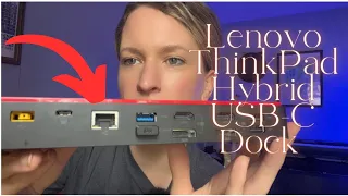 The Lenovo ThinkPad USB--A Hybrid Dock